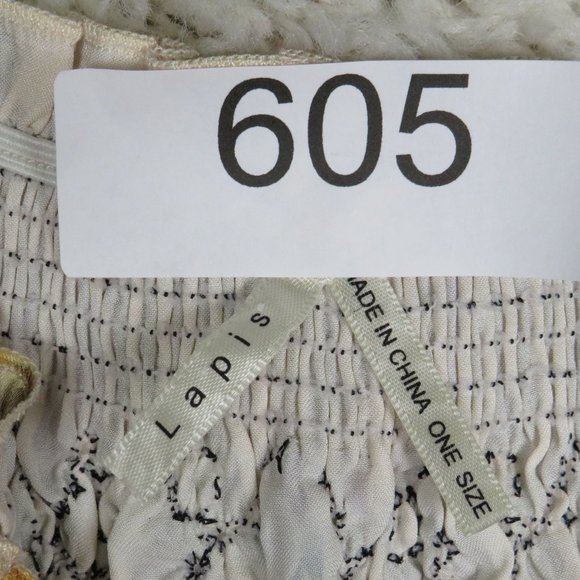 Lapis* Women's Smock Top Spaghetti String Sequence Maxi Dress~ One Size Fits ALL - Picture 7 of 13